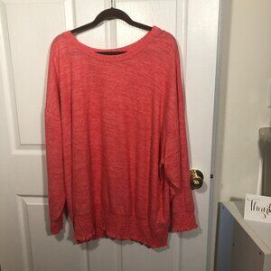 Torrid Super Soft Plush in dark corral, Torrid size 5, (5XL)